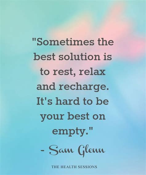 For the Soul in Need of Rest: Relax & Recharge