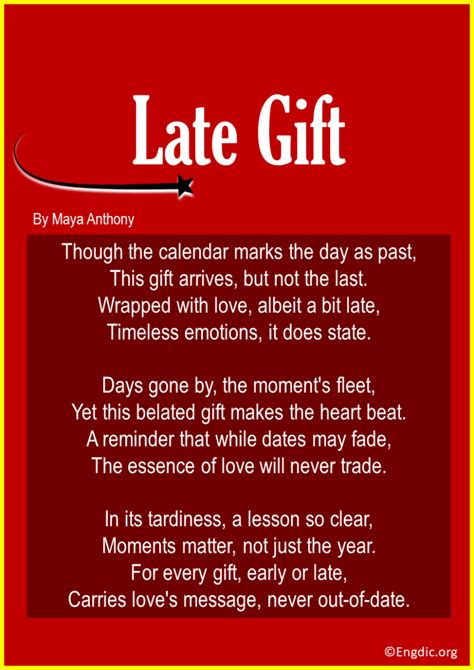 For the Specific Occasion (That the Gift Missed)