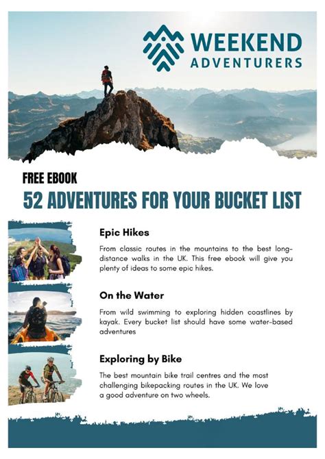For the Weekend Adventurers