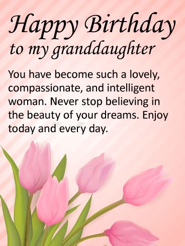 For the Wonderful Woman You’ve Become (Adult Granddaughters)