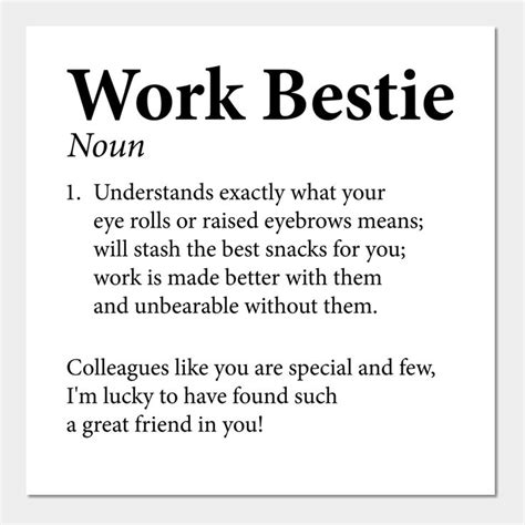 For the Work Bestie: Funny & Friendly Messages