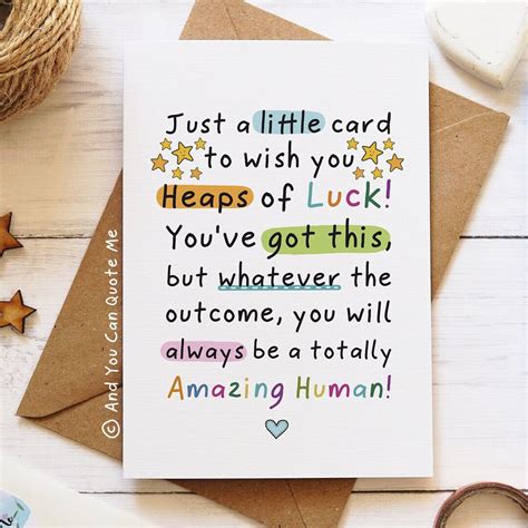 For Throwing a Penny in Their Well: General Good Luck & 'Thinking of You' Messages