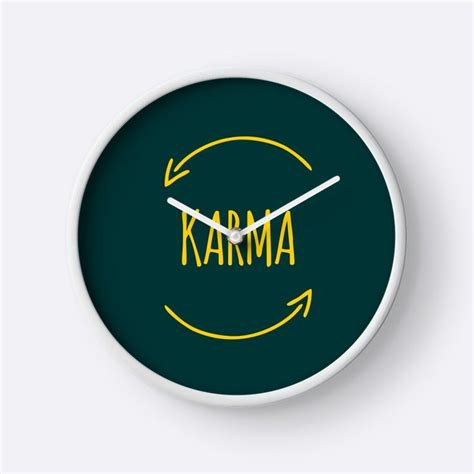 For When Karma Finally Clocks In