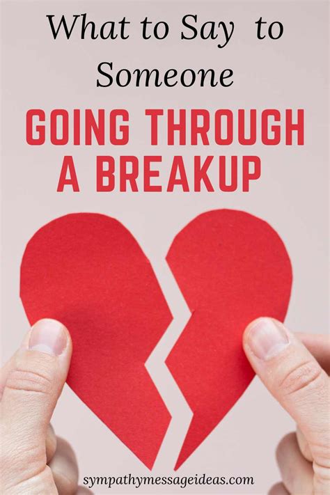 For When They're Going Through a Breakup