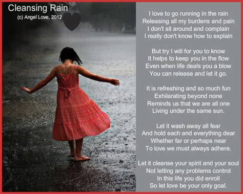 For When You Just Need a Cleansing Rain