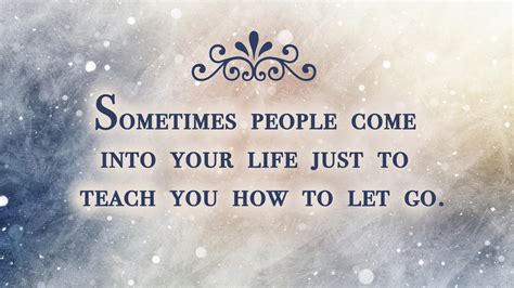 For When You Need to Let Go