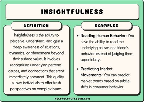 For Wisdom & Personal Insight