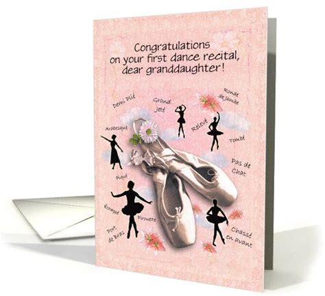 For Your Grand Début: First Recital Wishes