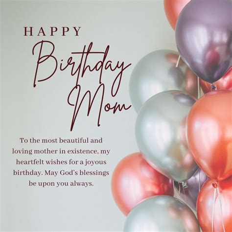 For Your Mom: The Classic & Heartfelt Wishes