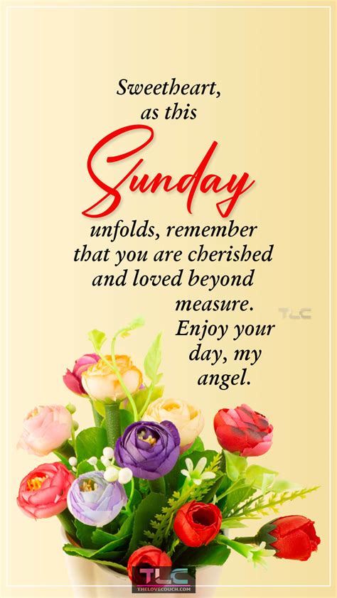 For Your Sunday Sweetheart