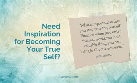 For Your Truest Self