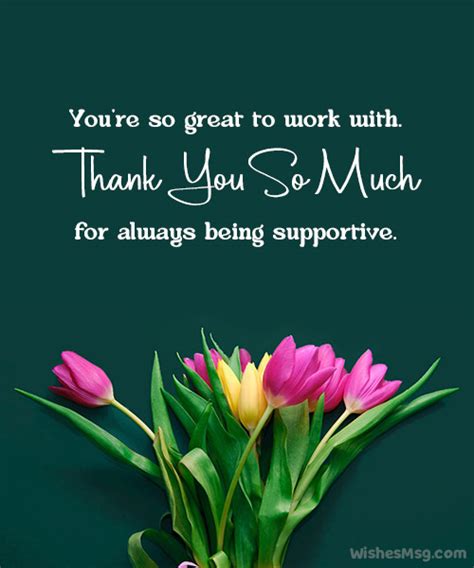 Formal & Gracious Thank You Messages for Colleagues and Professional Contacts