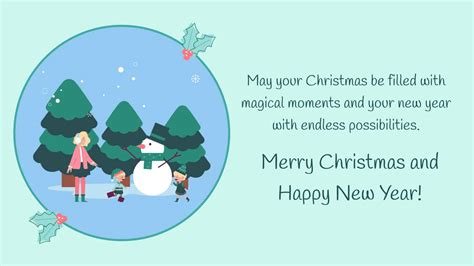 Forward-Looking & Hopeful: Combining Christmas & New Year's Wishes