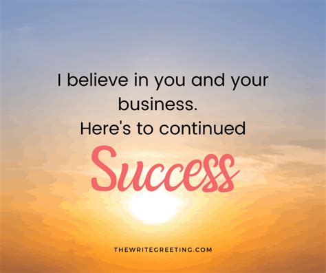 Forward-Looking Wishes for Continued Success