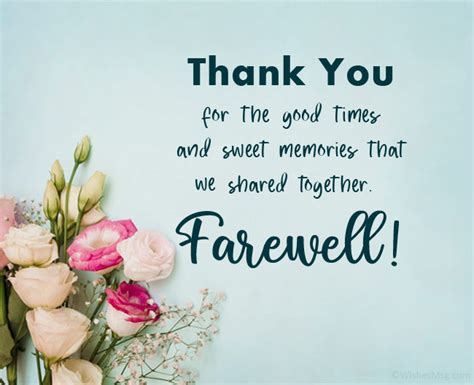 From a Grateful Champion: Messages of Thanks and Farewell