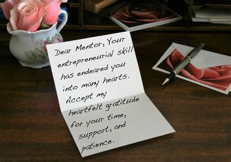 From a Son to His Mentor: Wishes of Respect & Gratitude