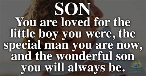 From My Little Boy to the Man You've Become