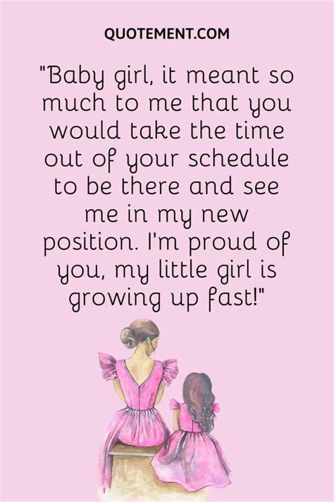 From My Little Girl to the Woman You Are