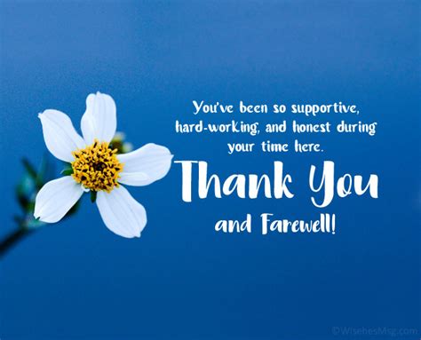 From the Boss: Professional & Encouraging Farewells