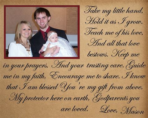 From the Heart: Messages from Parents & Godparents