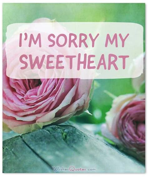 From the Heart: Sincere & Sweet Apologies
