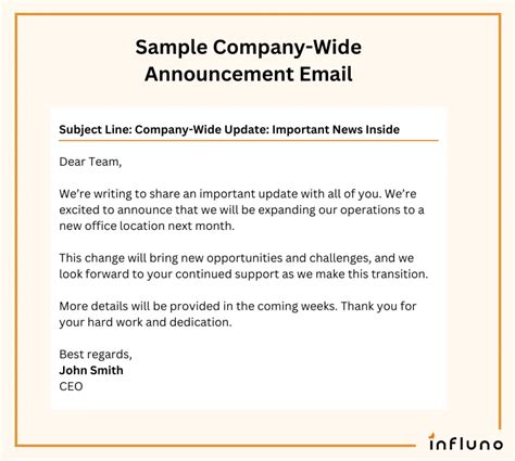 From the Top: Messages for Company-Wide Announcements