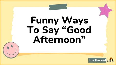 Fun & Playful Greetings