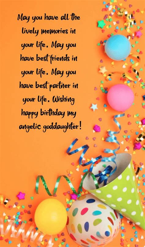 Fun Wishes for My "Fairy" Goddaughter