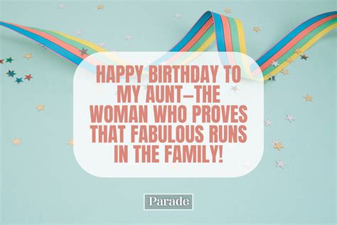 Funny Birthday Wishes from the "Cool" Aunt/Uncle