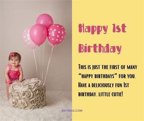 Funny & Cute Messages for the One-Year-Old