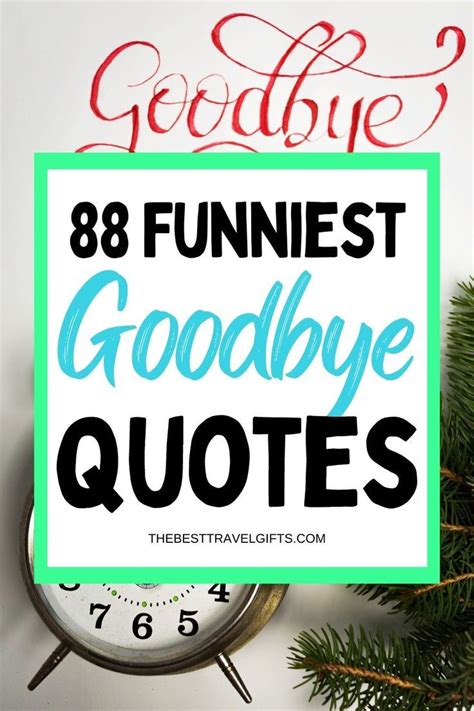 Funny Farewell Messages (Because We'd Rather Laugh Than Cry)