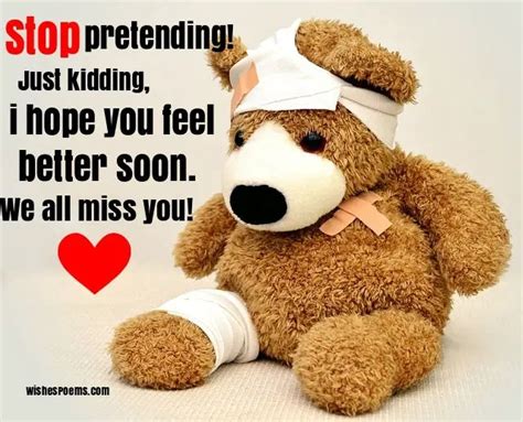 Funny Get Well Wishes for a Silly Photo