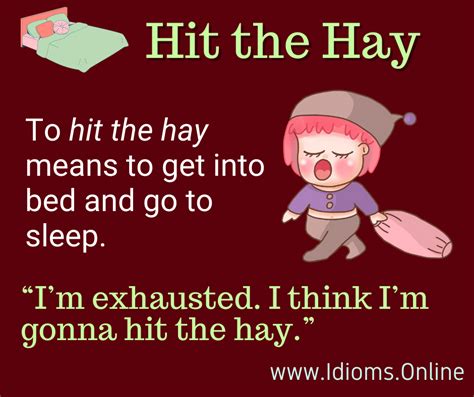 Funny 'Hit the Hay' Messages
