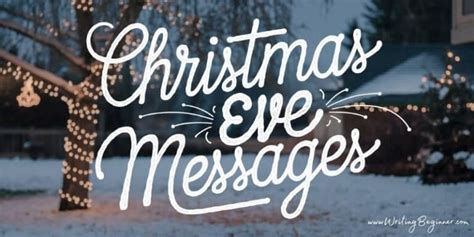 Funny & Last-Minute Christmas Eve Texts