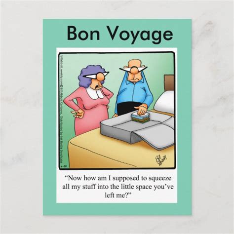 Funny & Lighthearted Bon Voyage