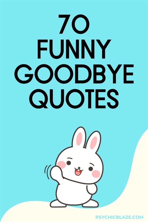 Funny & Lighthearted Farewells