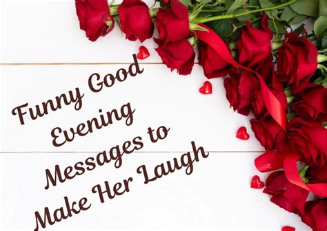 Funny & Lighthearted Messages to Make Her Smile