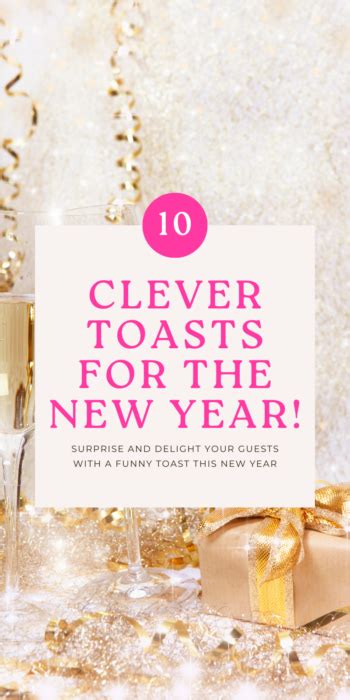Funny & Lighthearted Toasts to the New Year
