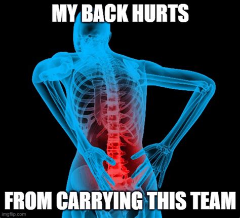 Funny 'My Back Hurts' Declarations