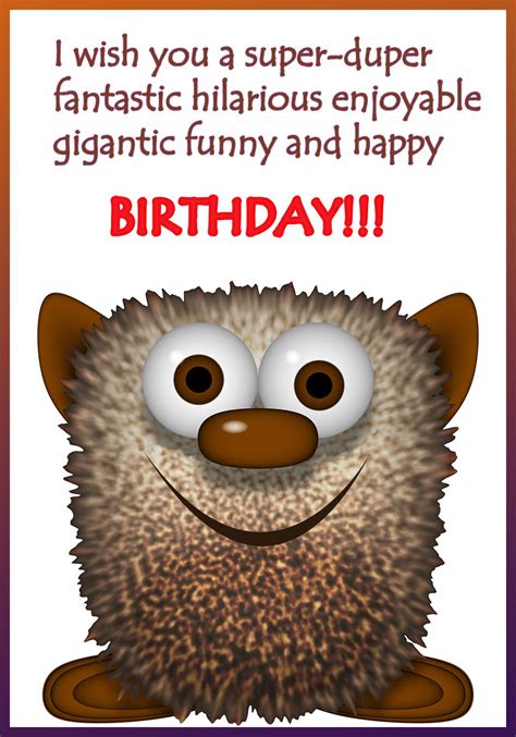 Funny & Punny Birthday Wishes