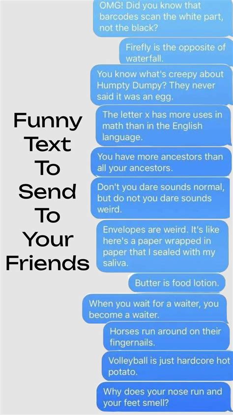 Funny Texts to Send a Friend While You Wait