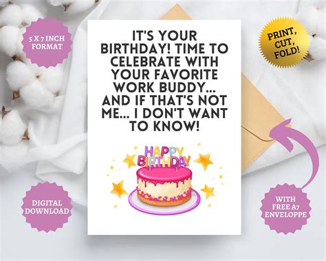 Funny Wishes That Only a Colleague Would Get