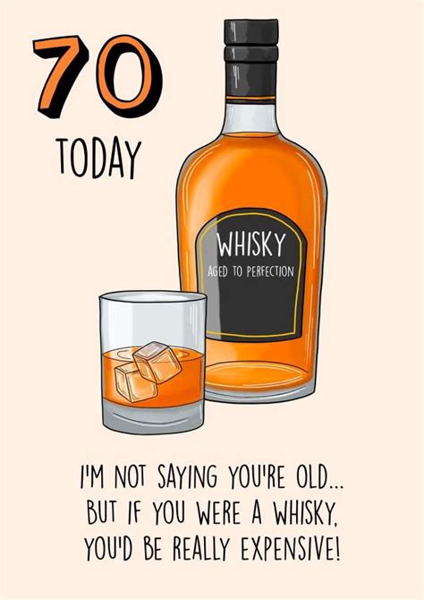 Funny & Witty 70th Birthday Quips