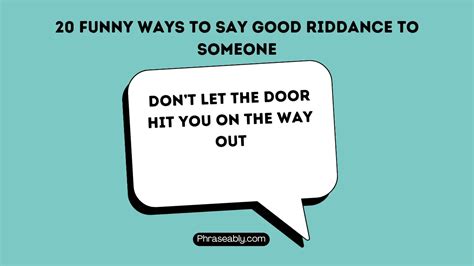 Funny & Witty Ways to Say "Good Riddance" to 2019