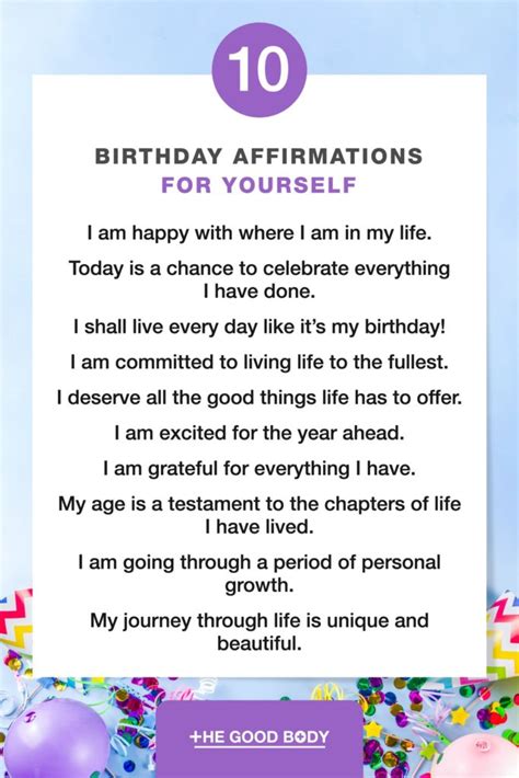 Future-Focused & Motivational Birthday Mantras