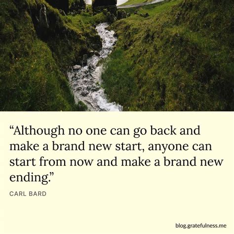 Gentle Words for a Fresh Start