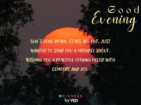 Genuinely Pleasant Evenings: Wholesome & Heartfelt Wishes