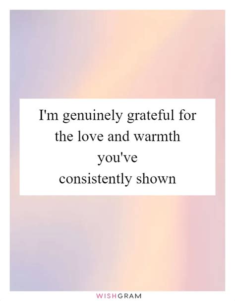 Genuinely Touched & Grateful Messages
