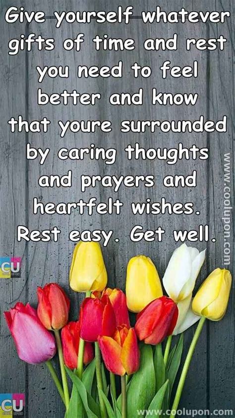 Get Well Wishes for Tired or Healing Feet