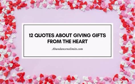 🌸 Gifts from the Heart (Easy & Appreciated One-Heart Gifts)